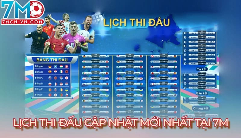 Lịch thi đấu cập nhật mới nhất tại trang web 7m Lịch thi đấu cập nhật mới nhất tại trang web 7m