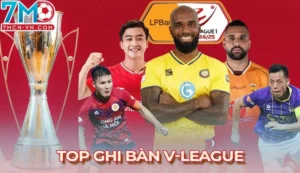top ghi bàn v-league